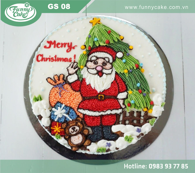 Bánh Ông già Noel - Funny Cake